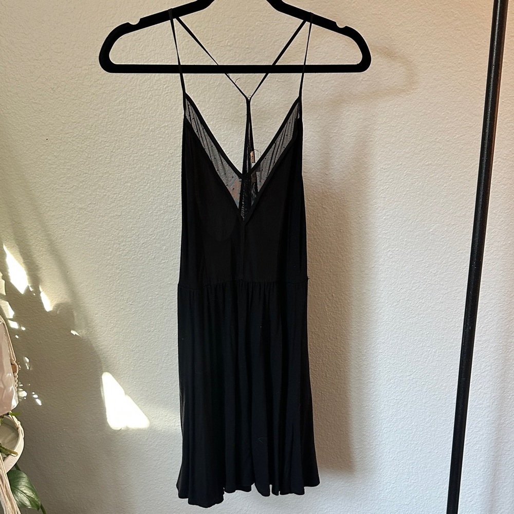 Black Strappy Dress